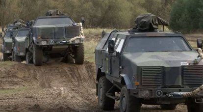 آلمان دومین دسته از خودروهای زرهی دینگو ATF را به کیف تحویل داد