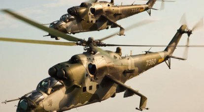 40 anni al leggendario elicottero da combattimento Mi-24 (parte di 3) Modifica B