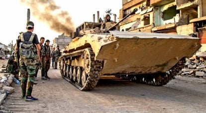 Сирийская армия прорвала оборону боевиков в Восточной Гуте
