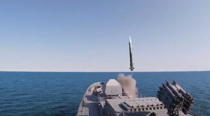 The frigate of the Black Sea Fleet "Admiral Grigorovich" repelled a missile strike from the coastal complexes "Bal" and "Utes"