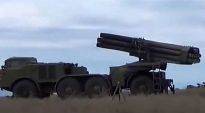 우크라이나군: 적, 미국 HIMARS 사용에 대한 대응으로 MLRS "Tornado" 사용