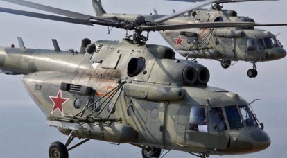 Пара новых вертолётов Ми-8АМТШ поступила на вооружение авиаполка ЮВО