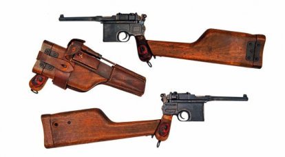 Breve história das pistolas-carabinas. Parte do 2. Mauser C96