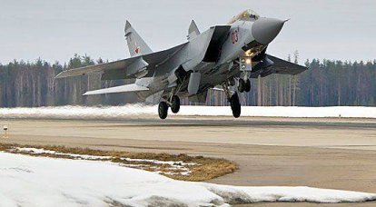В Красноярском крае потерпел крушение истребитель МиГ-31