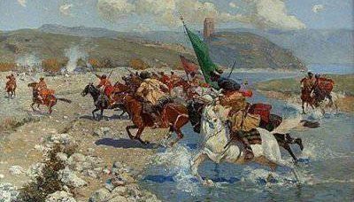 Schlacht um Georgia: Schlacht am Iori River, 1800
