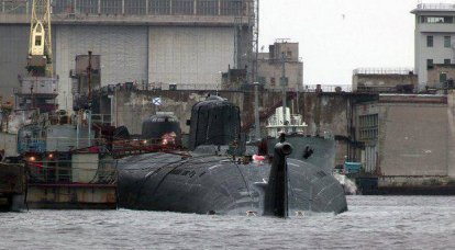 Sottomarino nucleare K-266 "Eagle": storia di servizio