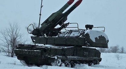 Расчёты ЗРК "Бук-М2" "отразили" налёт авиации противника на учениях ПВО