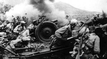 朝鲜人民军的炮兵。 1的一部分。 拖曳系统和迫击炮