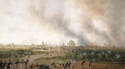 Batalla de Smolensk 4-6 (16-18) en agosto 1812