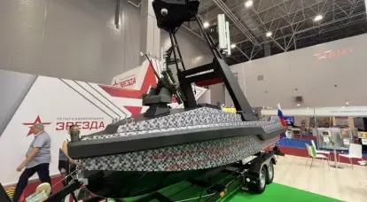 Project of unmanned boats for engineering troops