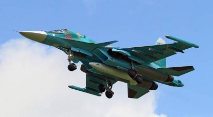 Три новых бомбардировщика Су-34 поступили в авиаполк на Урале