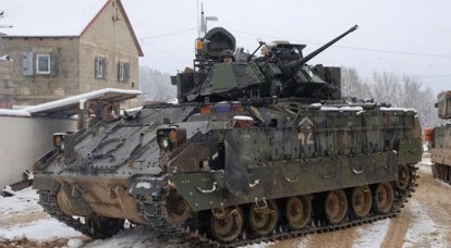 The Croatian army is armed with the American BMN M2A2 Bradley ODS