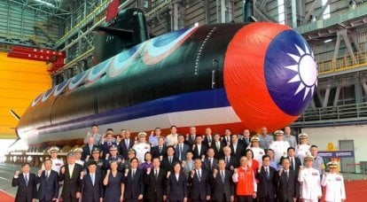 Taiwan membangun kapal selam pertamanya