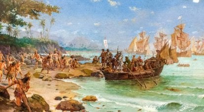 Nach dem Bund Heinrichs des Seefahrers. Weg nach Indien: Cabral Expedition