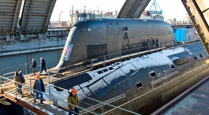 Mídia: Submarinos "Ash" custam muito à Rússia