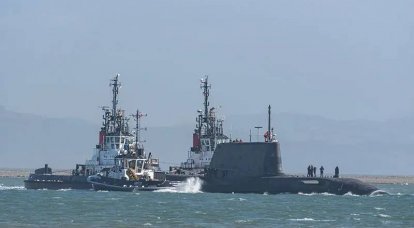 El cuarto submarino atómico británico de la clase Astyut navegó por primera vez