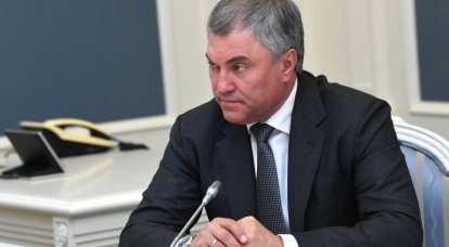 Vorsitzender der Staatsduma der Russischen Föderation: Der Westen versucht, den Ukraine-Konflikt in einen "Krieg bis zum letzten Europäer" zu verwandeln