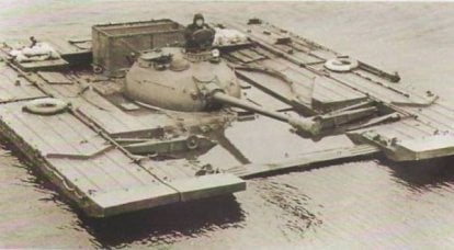 Floating battalion: on tanks in the Baltic Sea