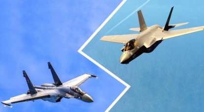 Americanos sobre a batalha de Su-35 com F-35: Não sabemos se nosso "discrição" funcionará