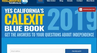 Die Kalifornier versammeln sich 2019, um ein Referendum über den Austritt des Staates aus den Vereinigten Staaten abzuhalten