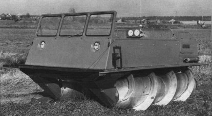 Tapasztalt havas és mocsári jármű ZIL-2906