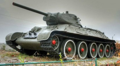 Знаменитый танк Т-34 отмечает юбилей