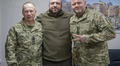 “不在议程上”：乌克兰国防部长乌梅罗夫否认乌克兰武装部队总司令扎卢日内可能辞职的传言