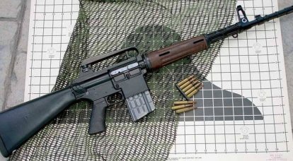 Armalayt AR 10 rifle, mm caliber 7,62