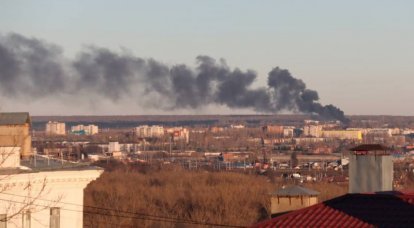 Governatore di Kursk: hanno combattuto il fuoco nell'area dell'aeroporto di Kursk per più di un giorno