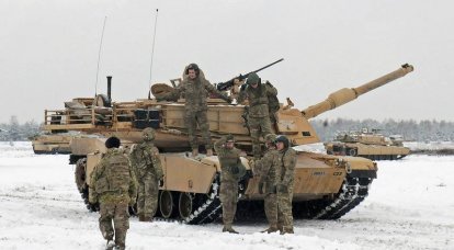Einige amerikanische Panzer aus Polen werden an die russischen Grenzen überführt
