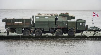 100-тонная боевая машина "Ярс" форсировала Оку