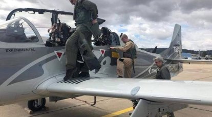 Pilotos ucranianos testaram aeronaves de ataque leve EMB-314 Super Tucano