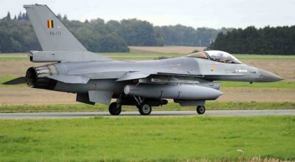 Бельгийские F-16 проведут тренировки в воздушном пространстве Эстонии