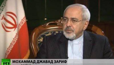 イランのMohammad Javad Zarif外相がRTに独占インタビューをしました