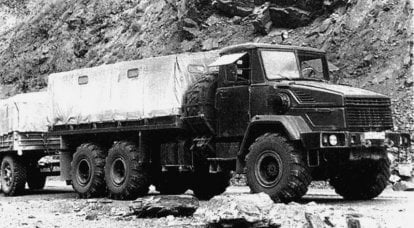 ウクライナの発見：ソ連からのKrAZの秘密の全地形対応車