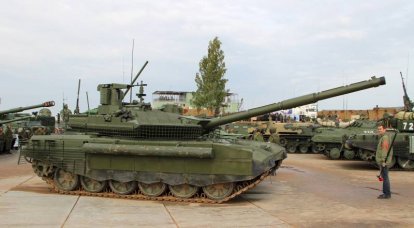 The main battle tank T-90M. Technical details of the project