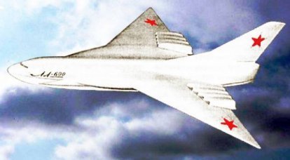 "Sea Devil" der UdSSR: ob der Jet-Bomber LL-600 wiederbelebt wird