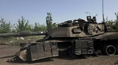 В Минобороны РФ сообщили об уничтожении очередного танка Abrams