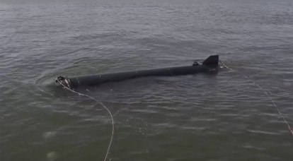 키예프 정권군은 약 200kg의 탄두를 장착한 Marichka 수중 드론을 테스트했습니다.