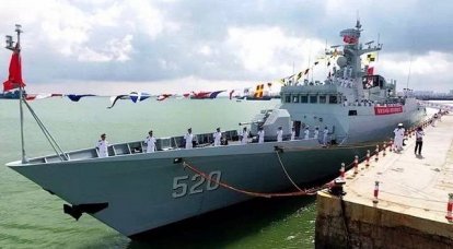 Китай принял на вооружение очередной корвет проекта Type 056