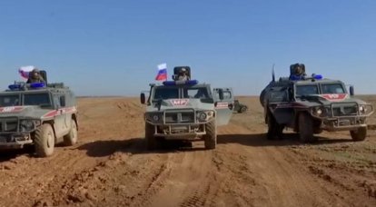 La police militaire de la Fédération de Russie a commencé à patrouiller la ligne de démarcation à Manbij