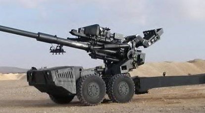 Autonomous towed howitzer ATHOS 2052