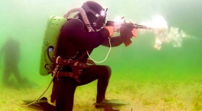Гвардейцы с аквалангами: Росгвардия отработала бои под водой
