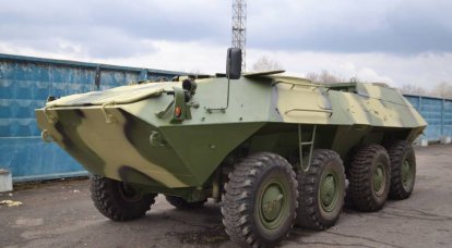 Nachrichtenprojekt Panzerwagen mit einem Hybridkraftwerk "Krymsk"