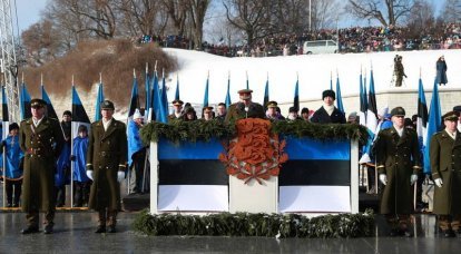 В Таллине прошел парад Сил обороны Эстонии