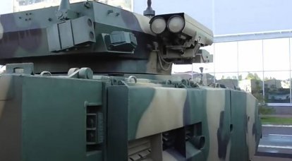 Experts evaluated the Manul infantry fighting vehicle with a 57-mm cannon as a means to counter enemy forcing water barriers