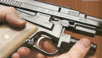 Pistols Gerasimenko under the bezgilzovy cartridge