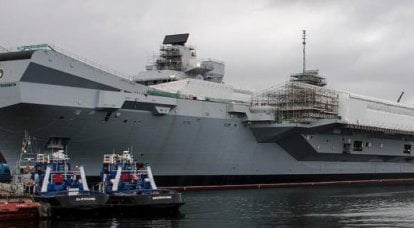 "Queen Elizabeth": the most controversial British aircraft carrier