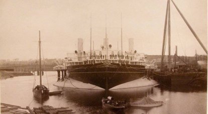 Foto dello yacht imperiale russo "Livadia". 1870-e. Londra