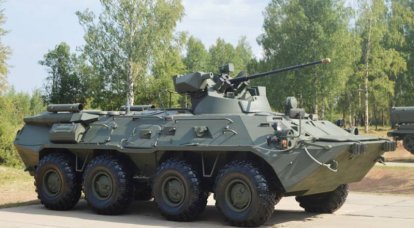升级的BTR-82A带有热视觉的测试将在秋季完成